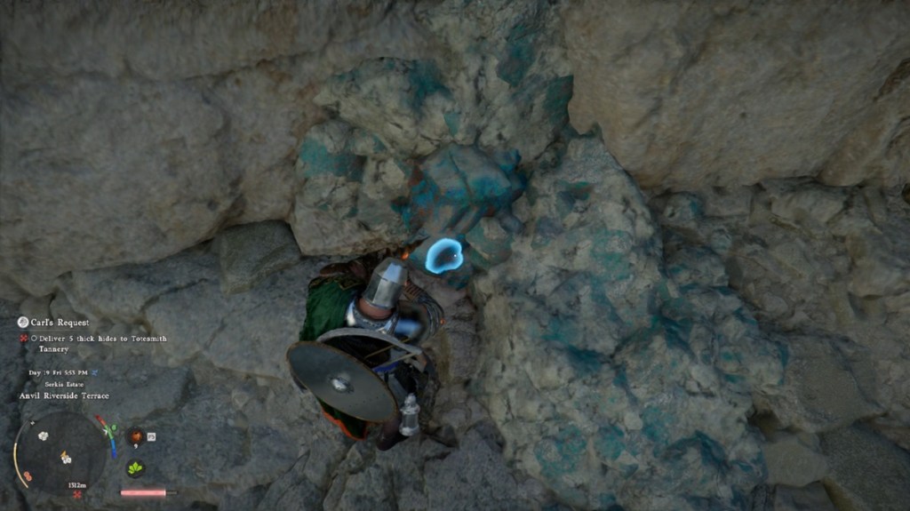 Crimson Desert mining Iron Ore