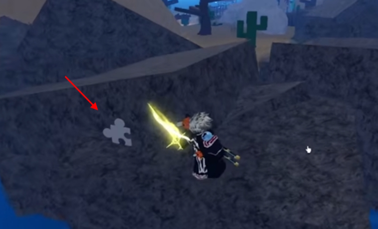 Desert Island dungeon puzzle piece