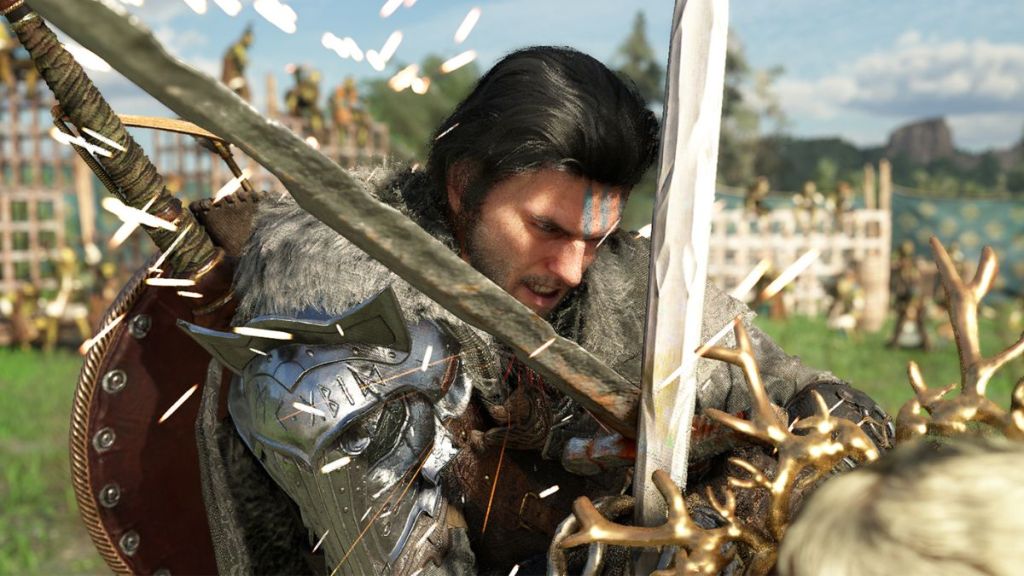 Sword combat in Crimson Desert