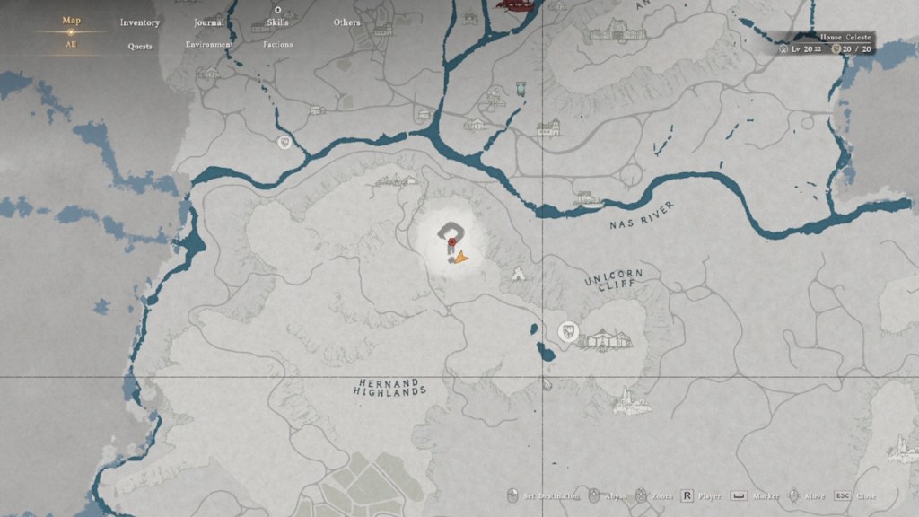 Dragon's Stone Chamber Puzzle location in Crimson Desert