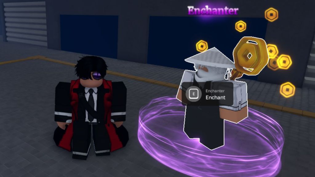 Enchanter NPC in Sailor Piece