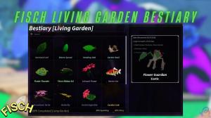 How to Complete Living Garden Bestiary in Fisch