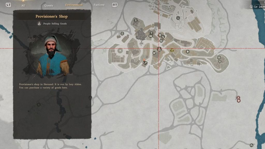 Fishing Rod Locations in Crimson Desert Provisioner's Shop