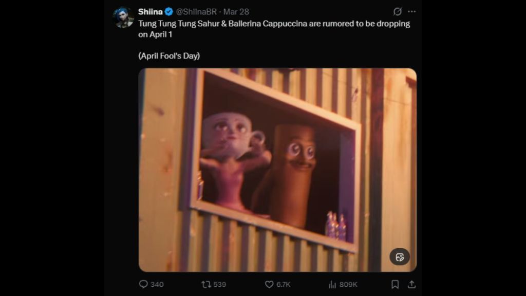 Fortnite Brainrot skins OG