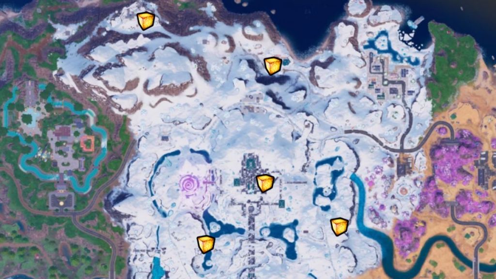 Fortnite Chaos Cubes Frigid Fortress