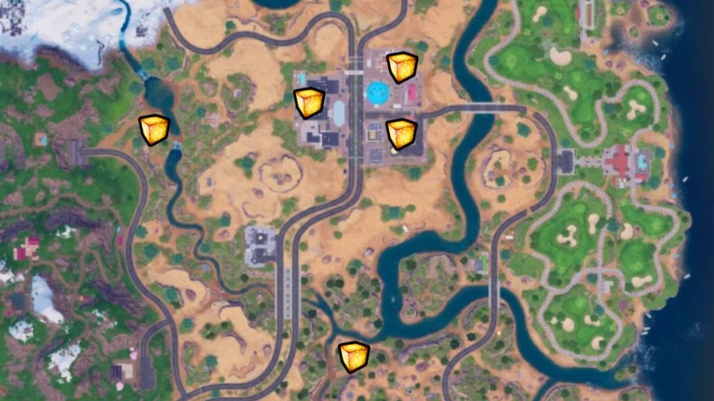 Fortnite Chaos Cubes Sandy Strip