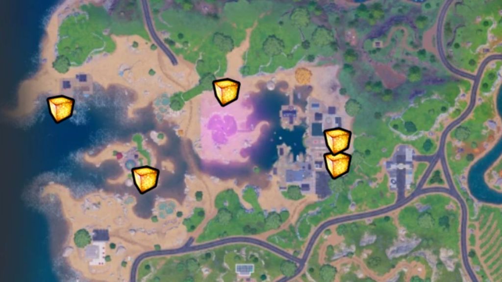 Fortnite Chaos Cubes Squibbly Shores