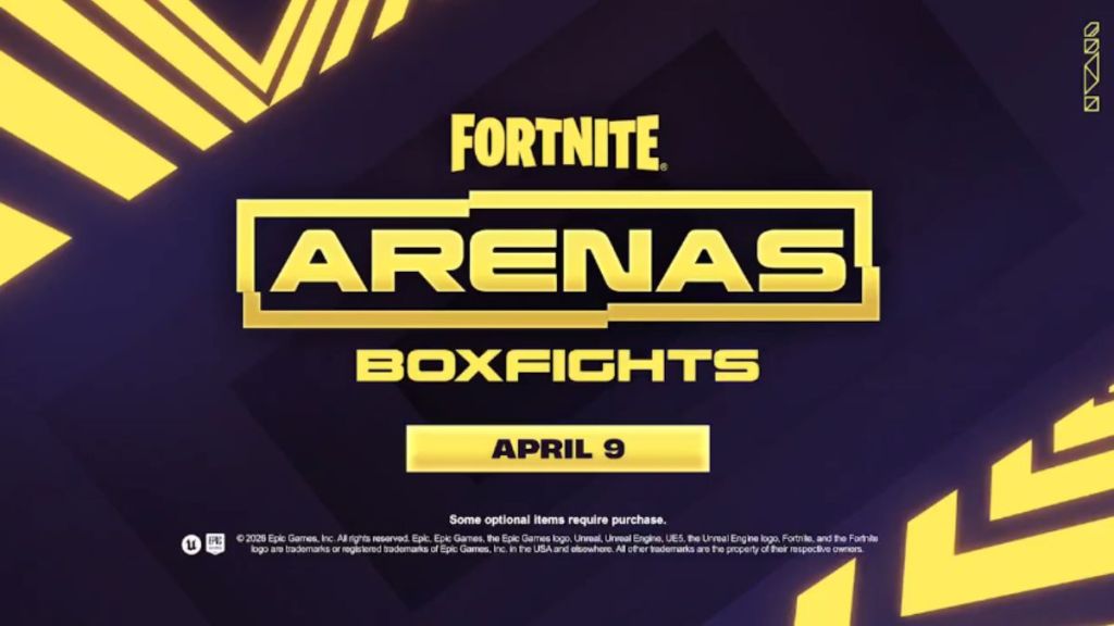 Fortnite Chapter 7 Season 2 Arenas Mode