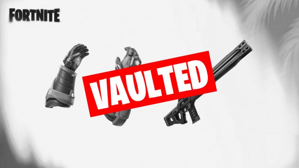 Fortnite Chapter 7 Season 3 Vaulted Weapons
