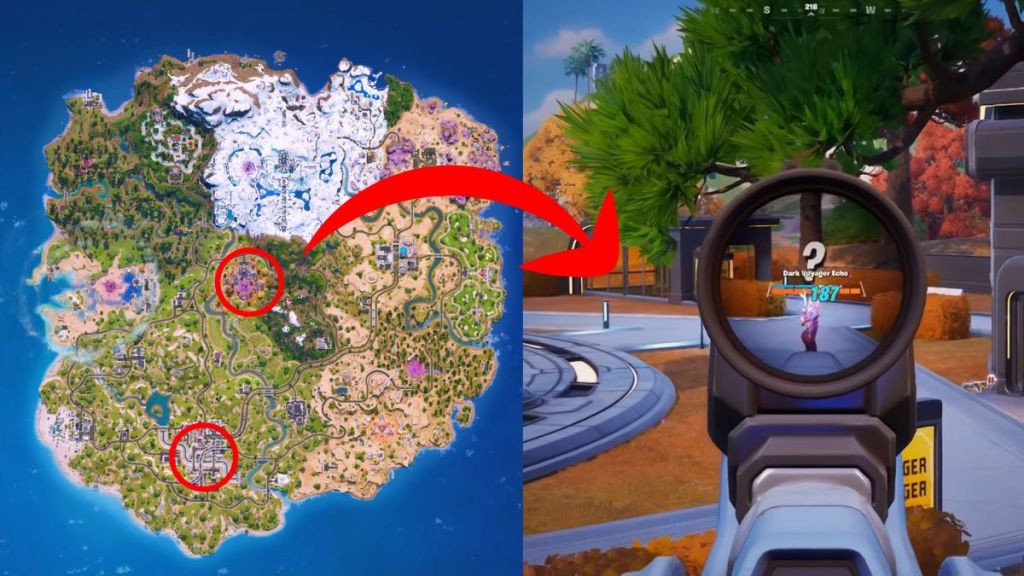 Fortnite Dark Voyager Boss Location