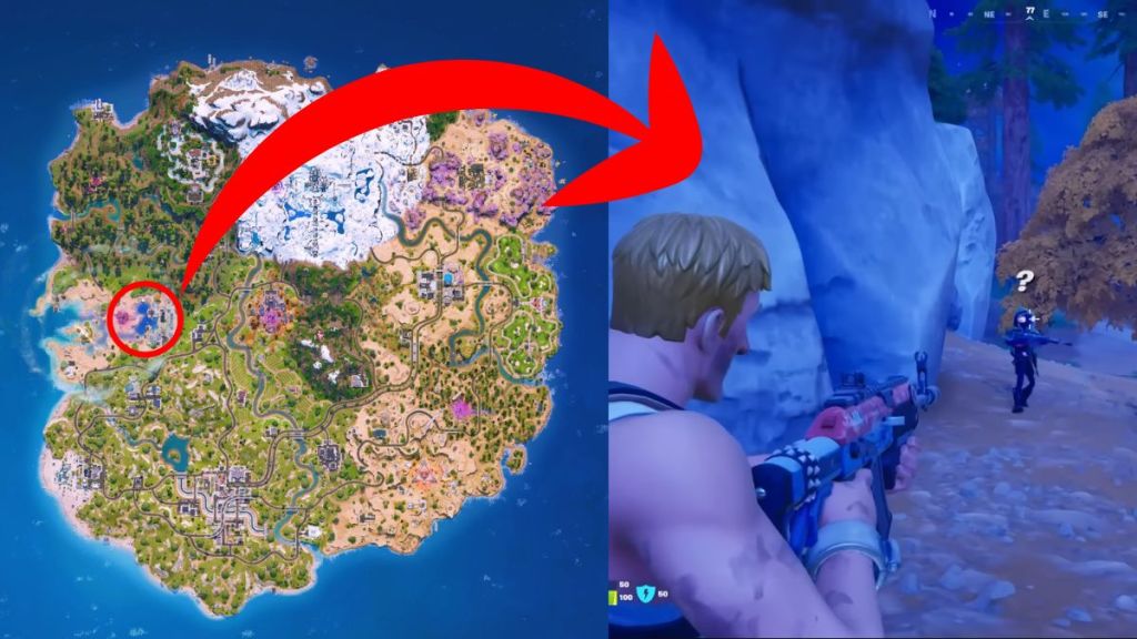 Fortnite Dread Punisher Squibbly Boss Location