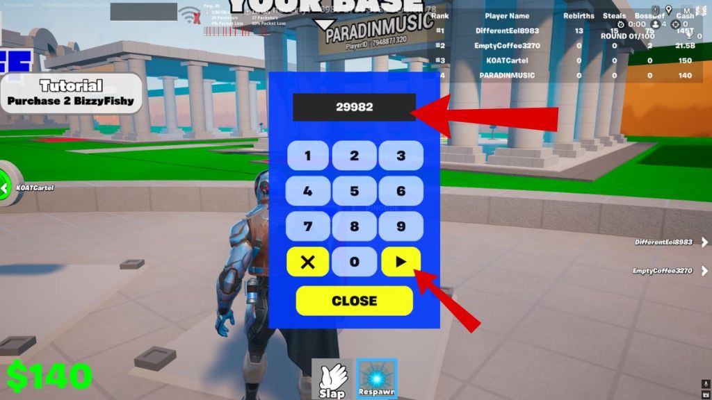 Fortnite Fight The Brainrot Code Use