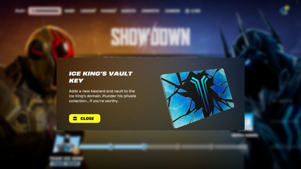 Fortnite Ice King's Vault Key