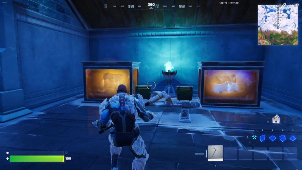 Fortnite Ice King's Vault Room