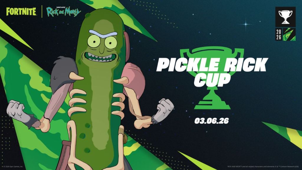 Fortnite Pickle Rick Cup