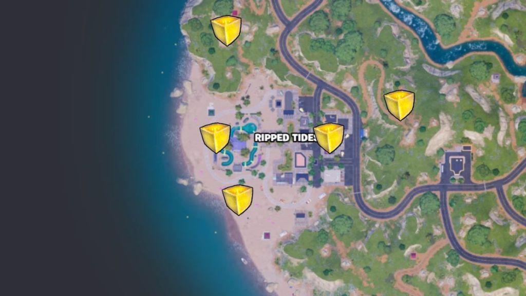 Fortnite Ripped Tides Chaos Cube Locations