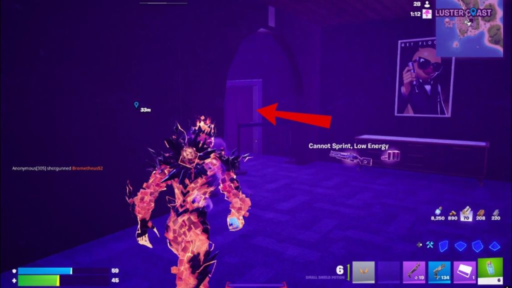 Fortnite Secret Cluster Coast Duck Vault 4