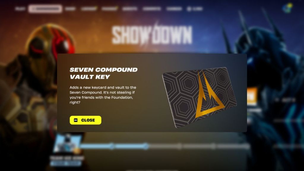 Fortnite Seven Compound Vault Key
