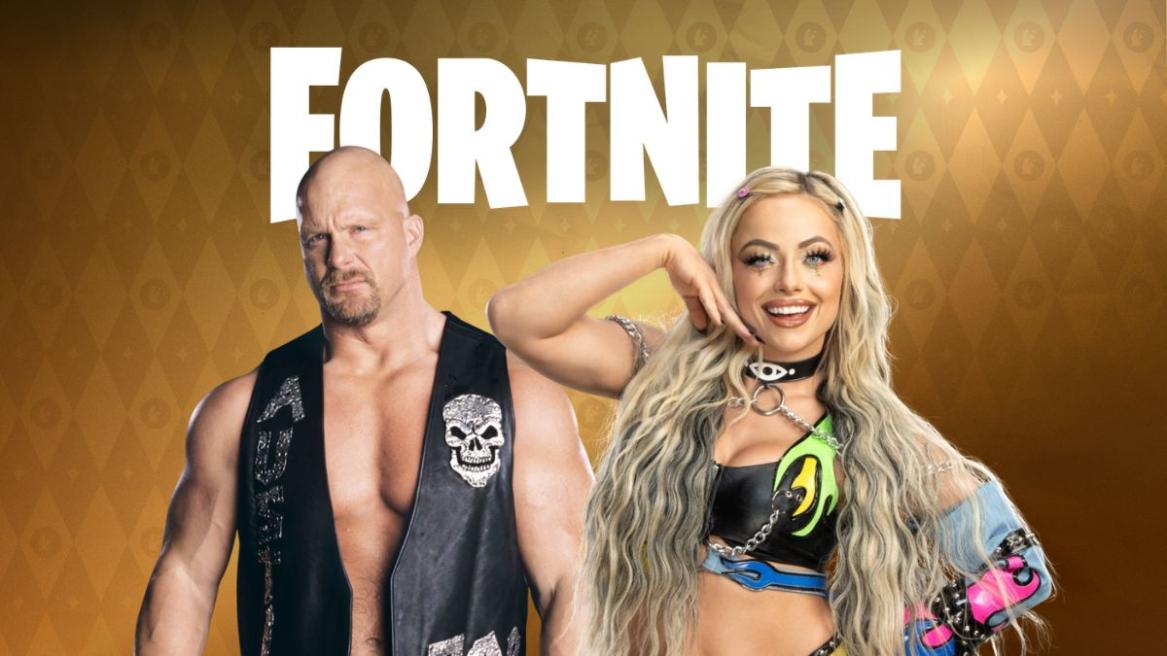 Fortnite Steve Austin Liv Morgan WWE skins