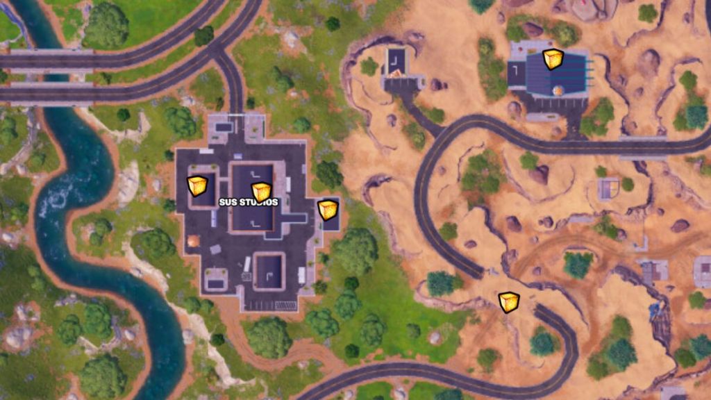 Fortnite Sus Studios Chaos Cube