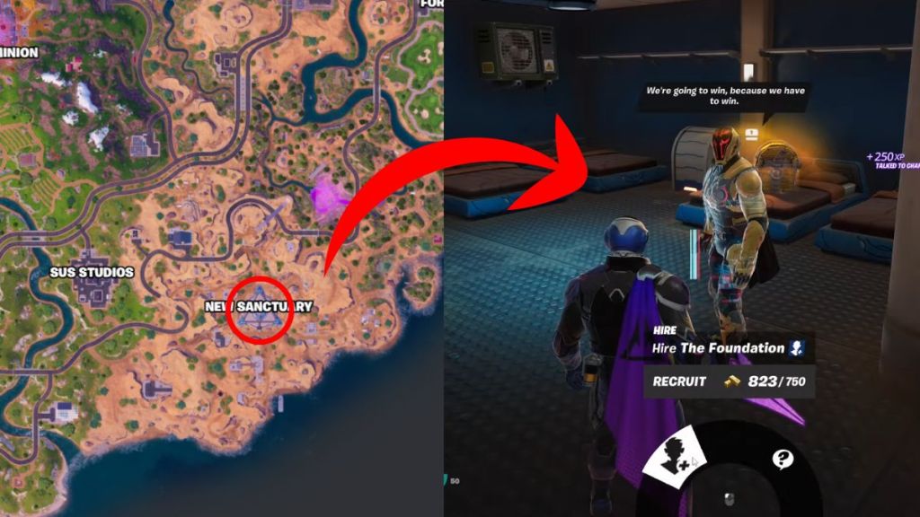 Fortnite The Foundation Rift Rifle Location