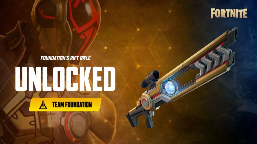 Fortnite The Foundation Rift Rifle Unvault