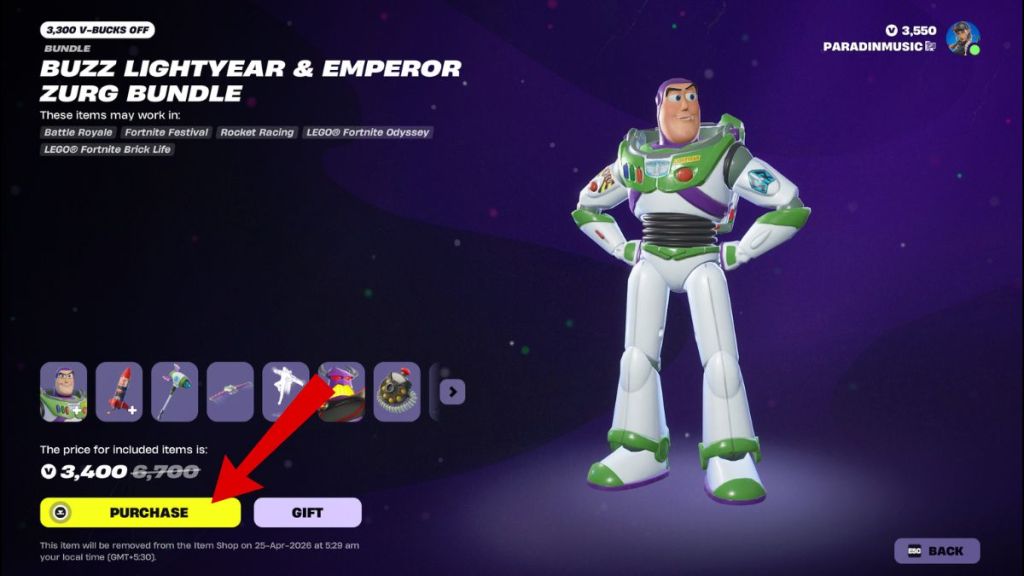 Fortnite Toy Story Skins Item Shop