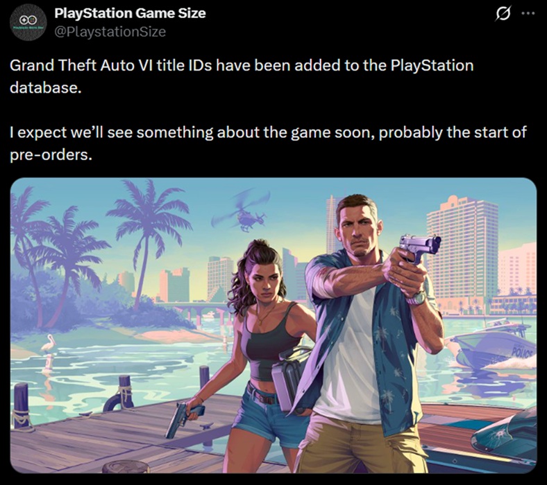 GTA 6 Pre Orders And Price Could Be Revealed Soon As PlayStation Title GTA 6 Pre Orders Leak 