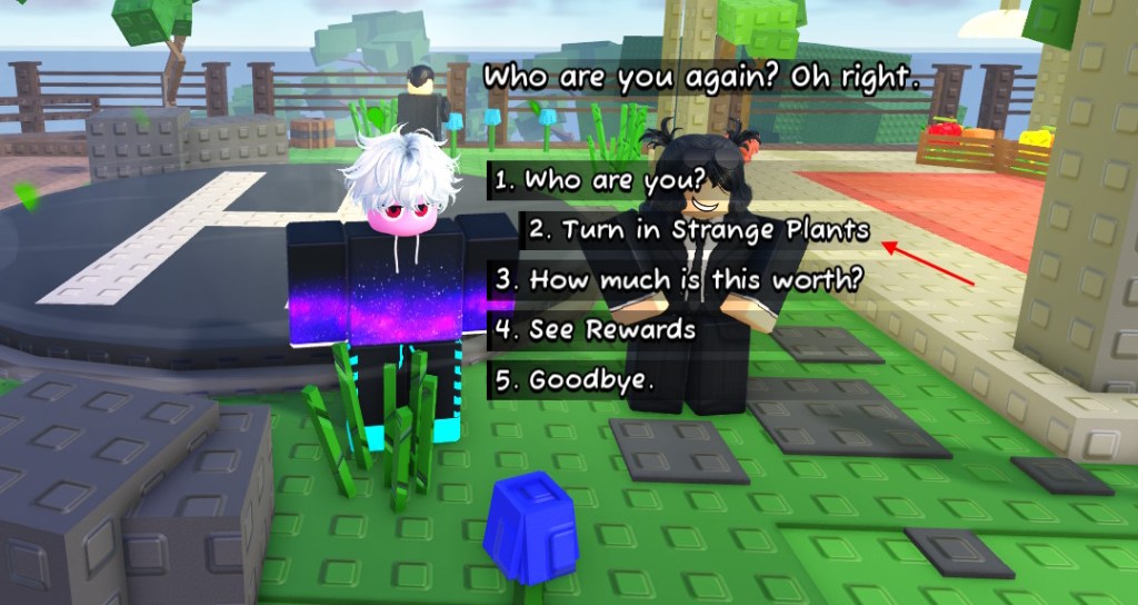 Garden Horizons strange plants give