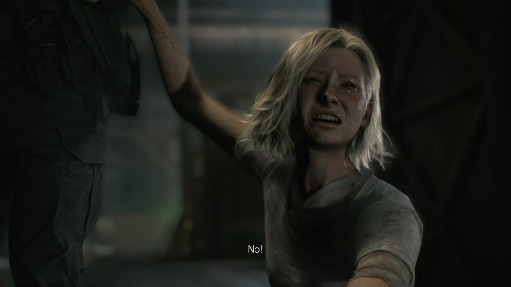 Grace Ashcroft crying Requiem