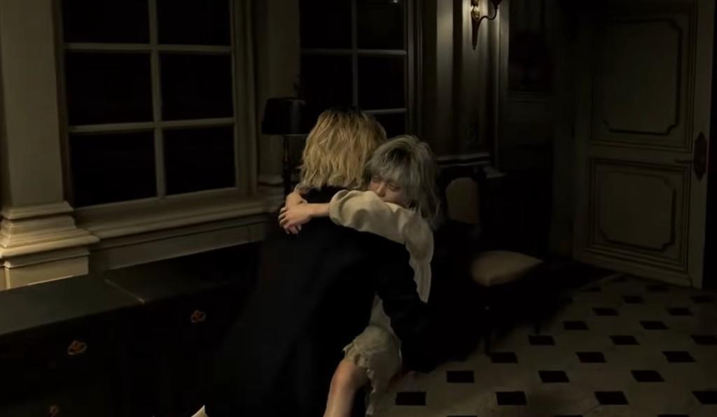 Grace Carrying Emily in Resident Evil 9