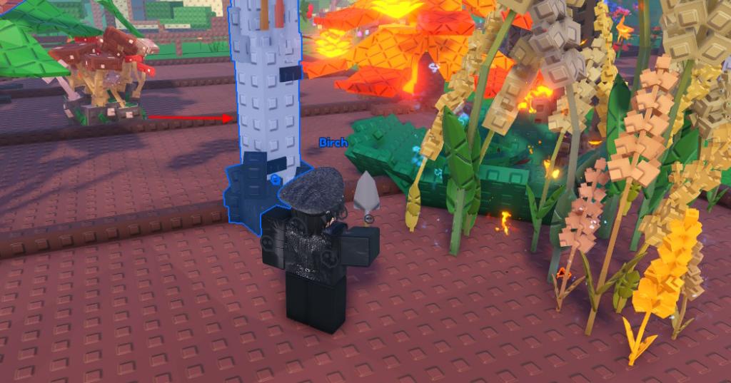 Highlight while using Trowel