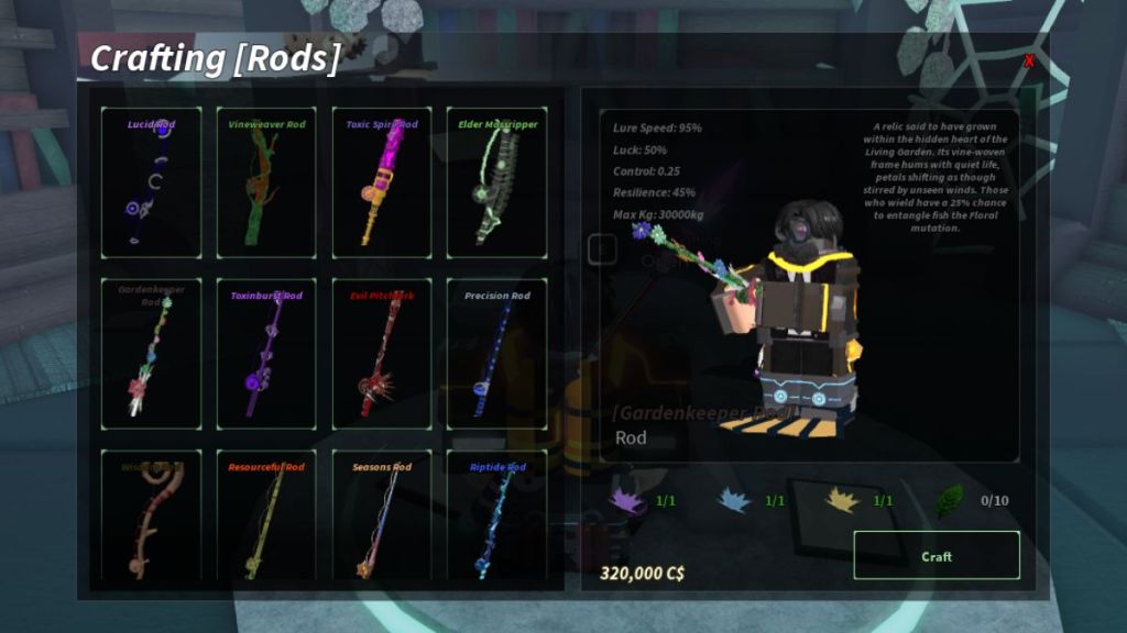 How to Obtain Gardenkeeper Rod in Fisch