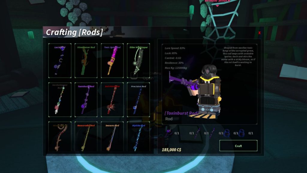 How to Obtain Toxinburst Rod in Fisch