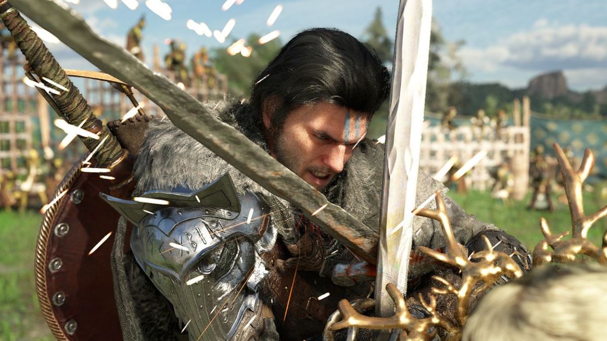 Sword duel in Crimson Desert