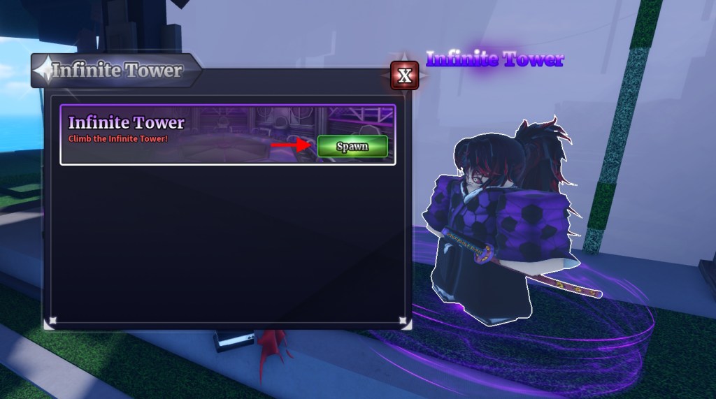 Infinite Tower Spawn