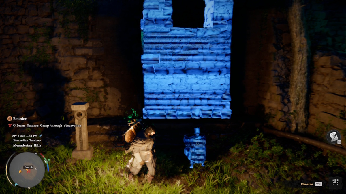 Learning the Nature's Grasp skill in Crimson Desert