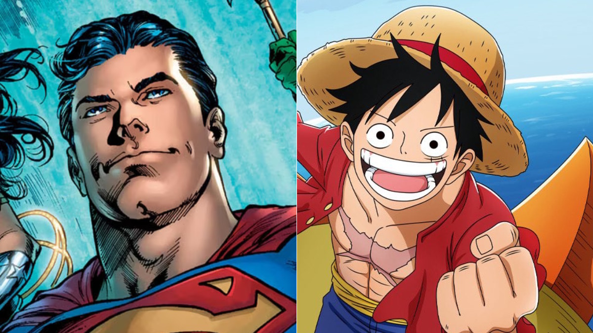 Luffy and Superman