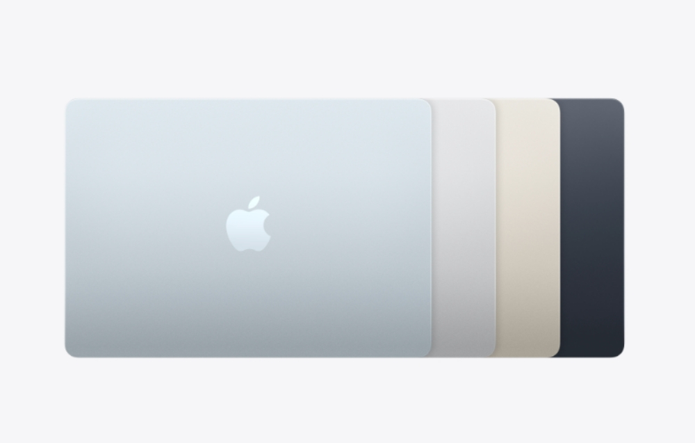 M5 MacBook Air Different Color Options showcase