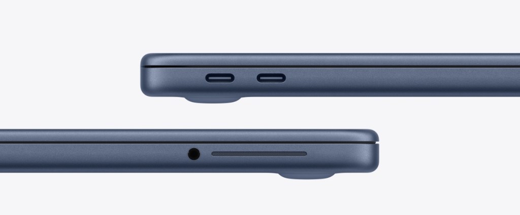 MacBook Neo USB C ports and Speaker setup overview