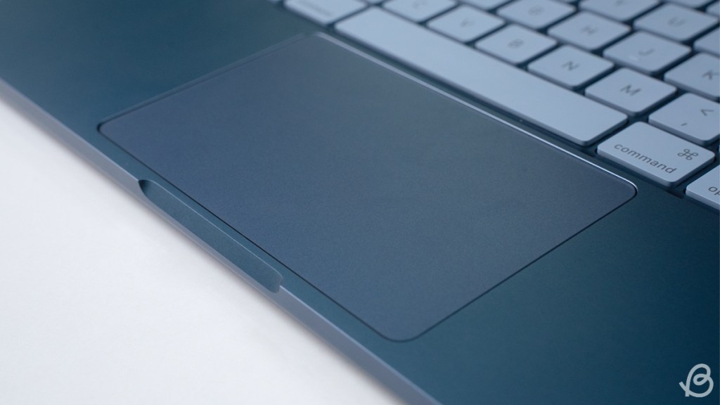 MacBook Neo trackpad showcase