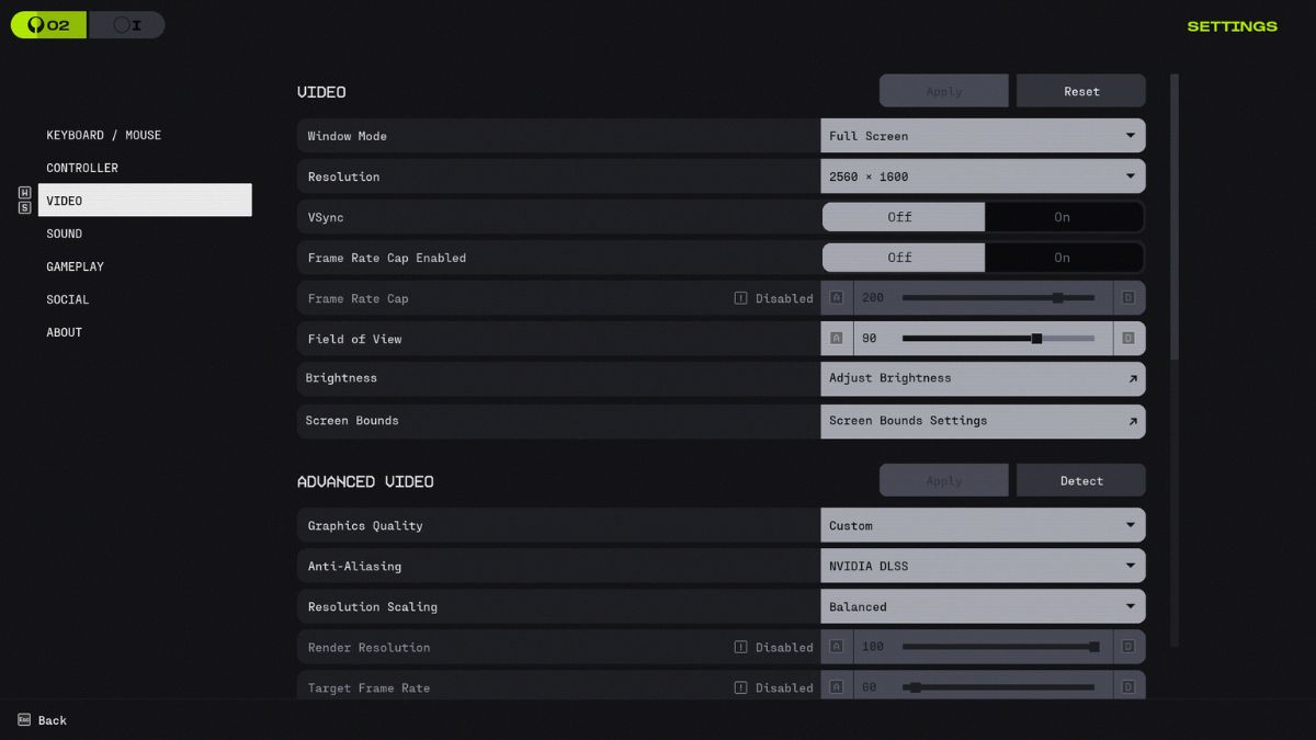 Marathon Best Settings 1