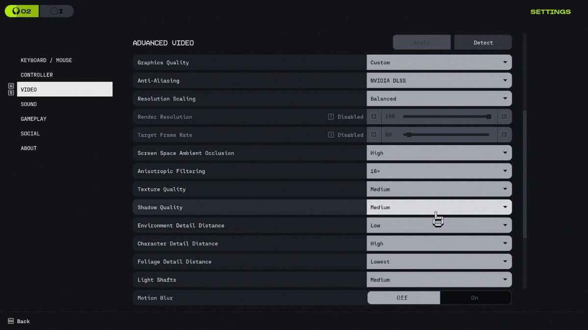 Marathon Best Settings 2