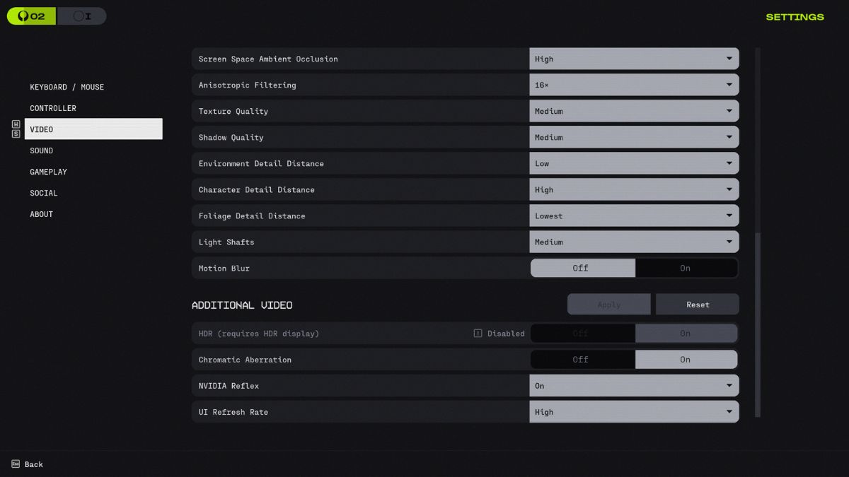 Marathon Best Settings 3
