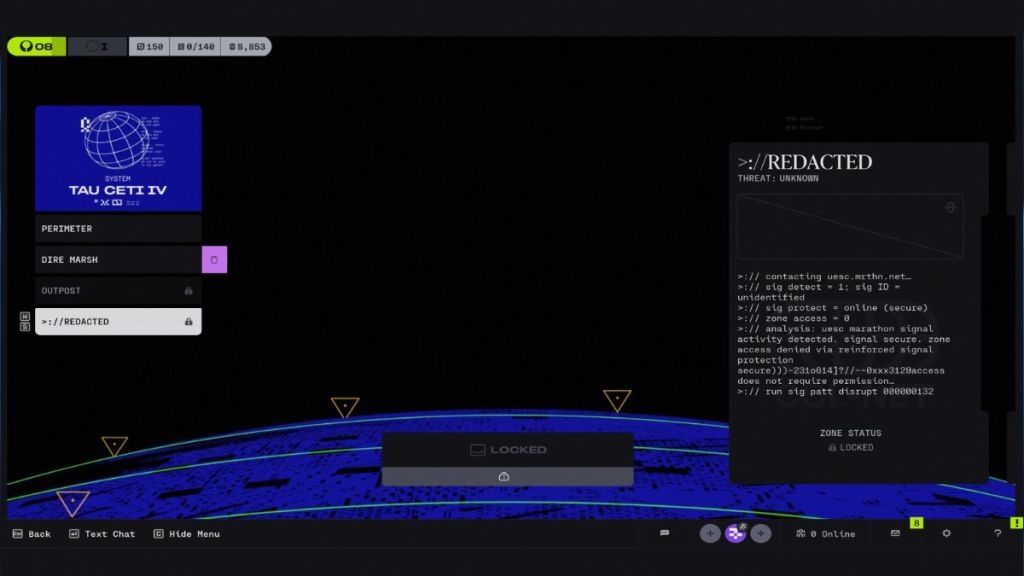 Marathon Cryo Archive Map