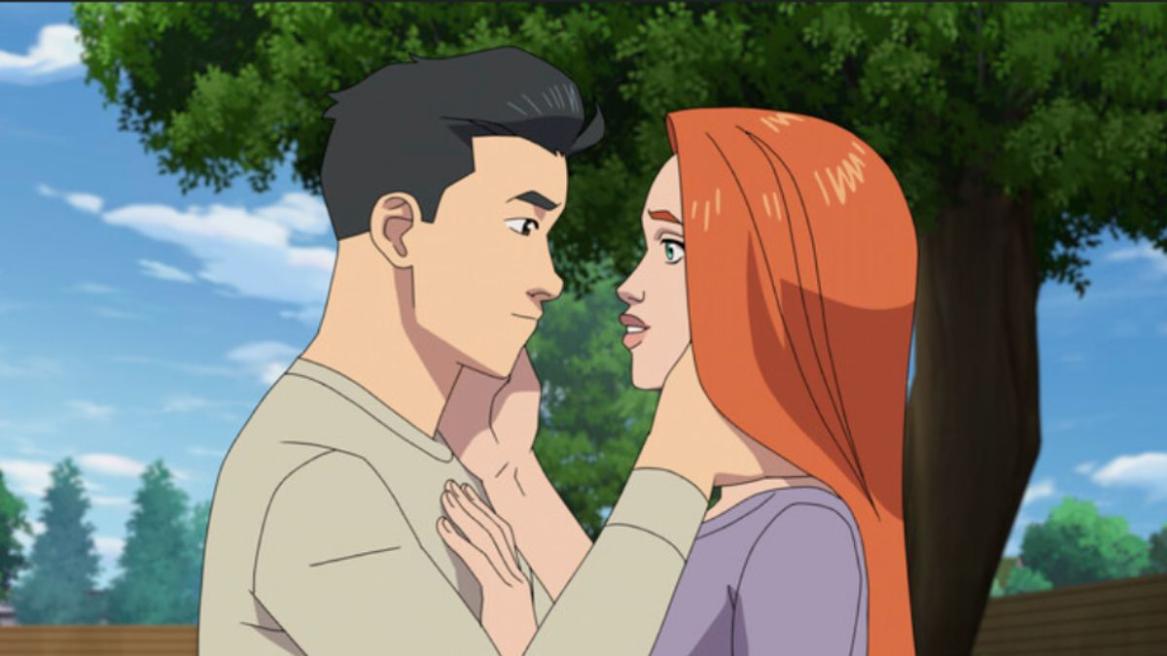 Mark and Eve in Invincible Season 4