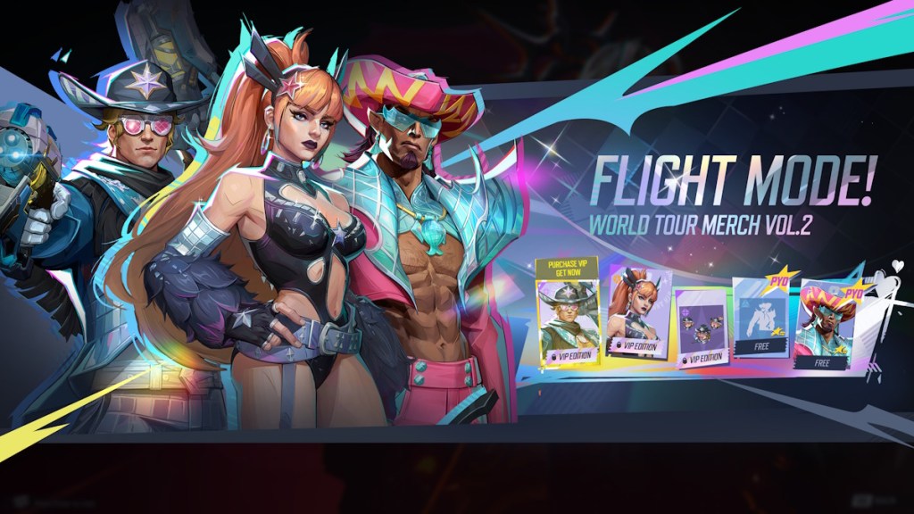 Marvel Rivals Flight Mode World Tour Merch Vol 2