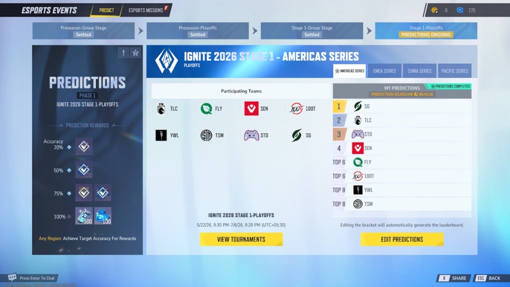 Marvel Rivals Ignite 2026 Stage 1 Playoffs Americas Predictions