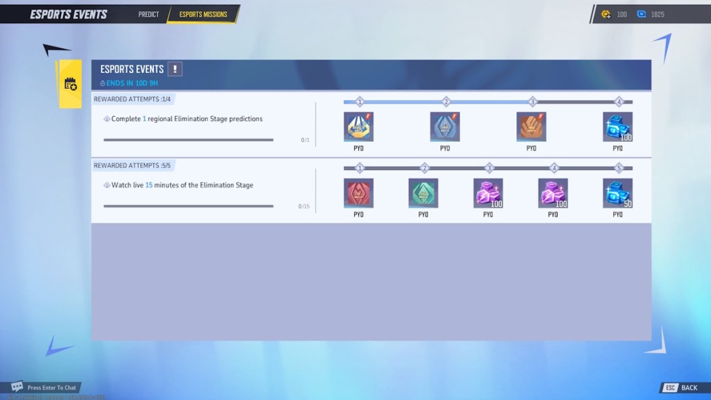 Marvel Rivals Ignite 2026 Stage 2 Playoffs Esports Missions