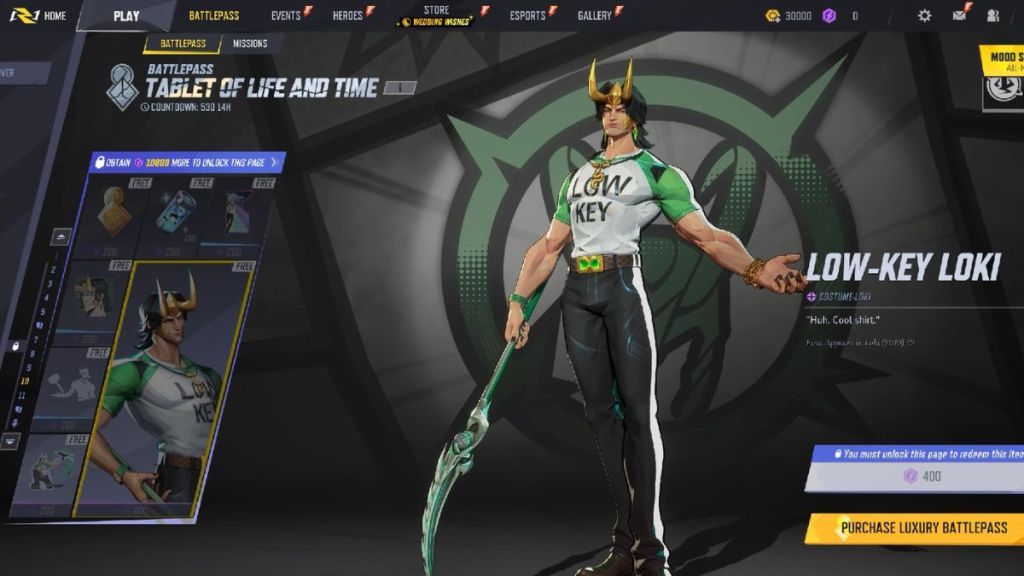 Marvel Rivals Season 7 Battle Pass Page 10